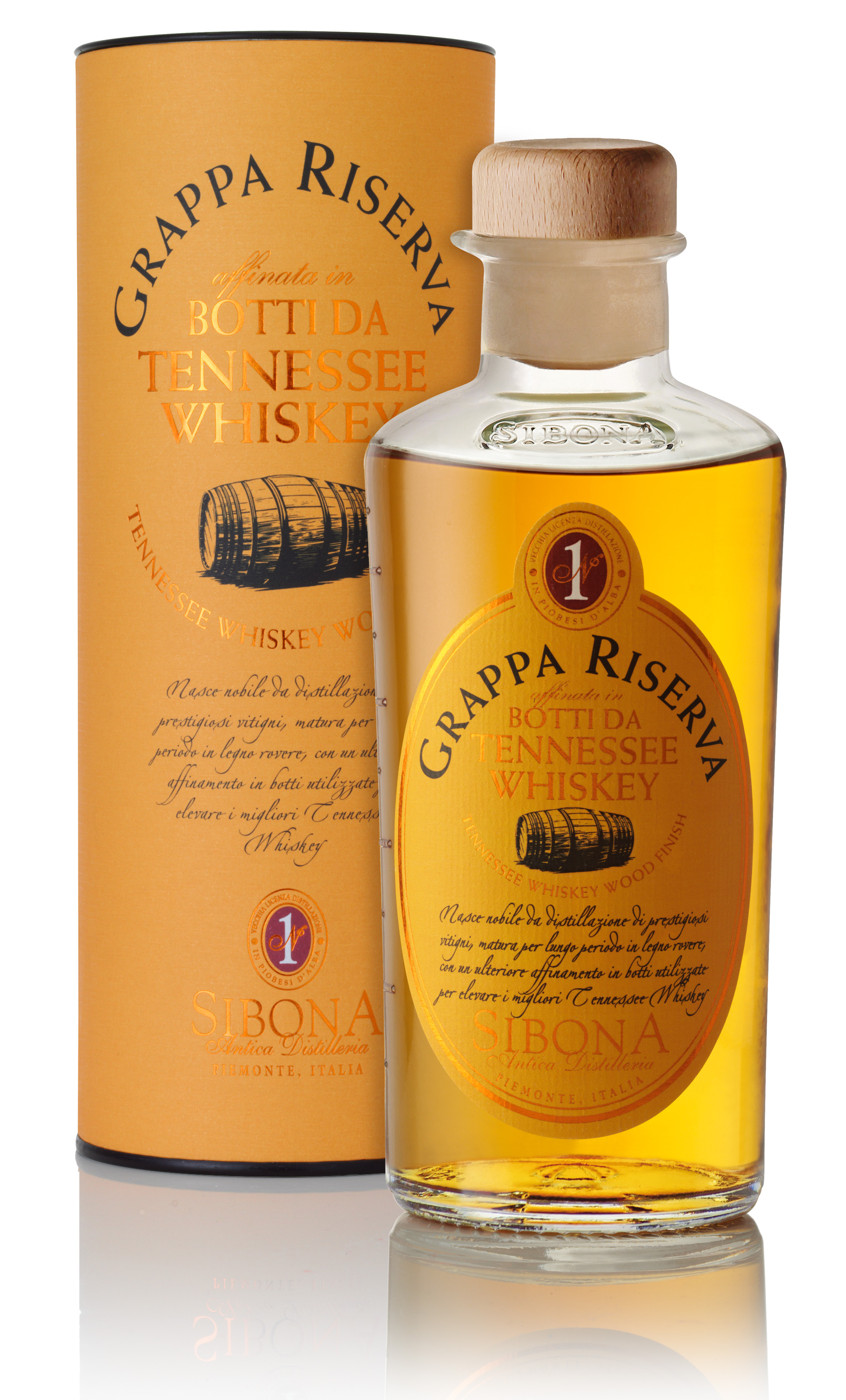 Grappa Riserva Invecchiata In Botti Da Tennessee Whiskey From Italy