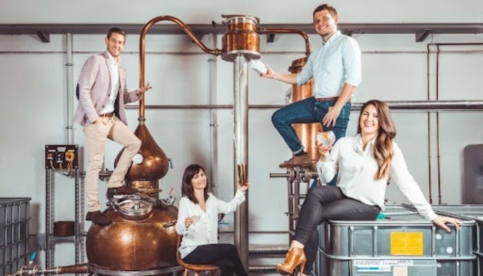 The team at Mallorca Distillery