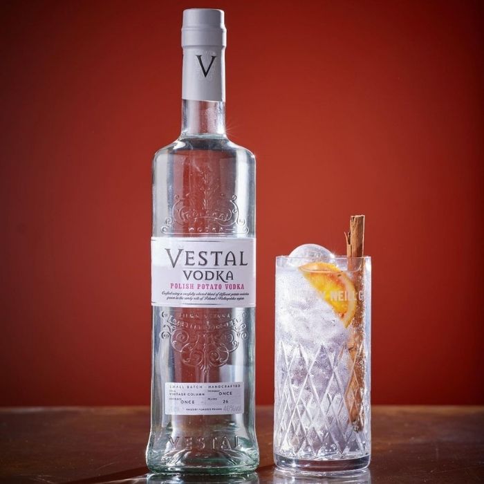 Vestal Vodka is a craft potato vodka