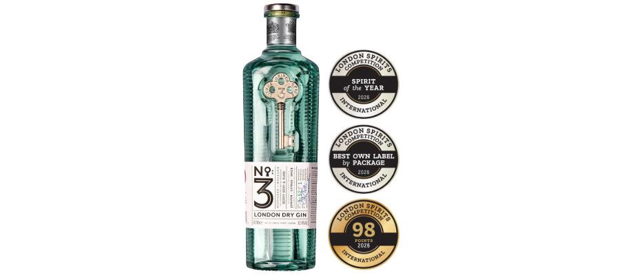 No.3 Gin of Holland wins the top spirit at the 2026 London Spirits Competition