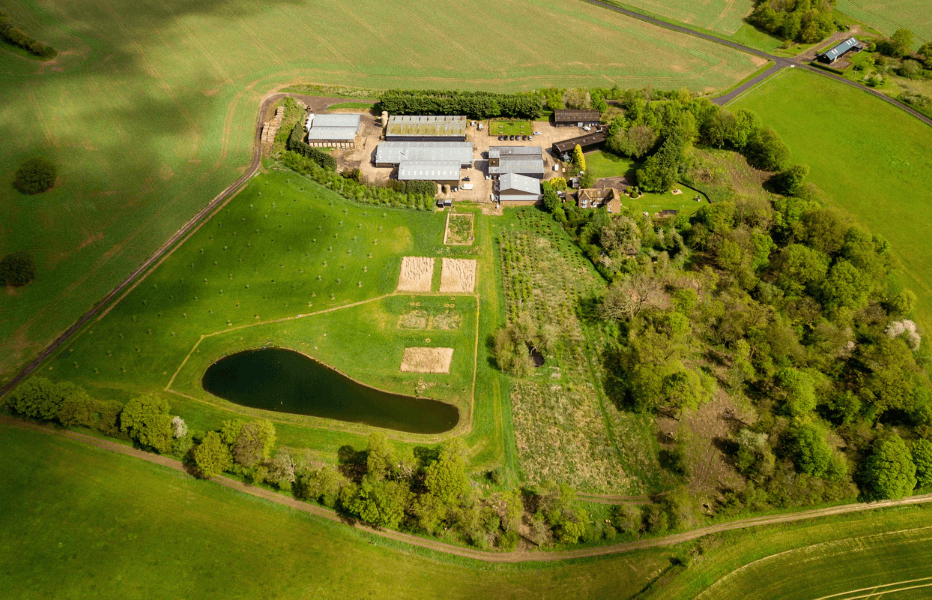 Aieral view of Distillery