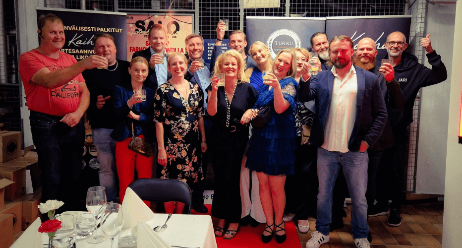 United Festivals Finland staff visit the Turku Distillery Ltd