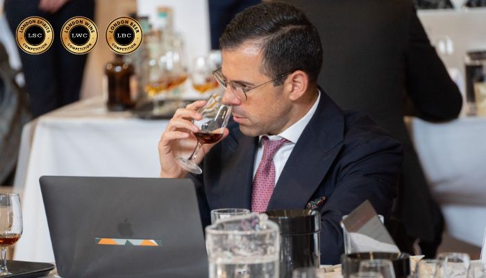 Image: Agostino Perrone at London Spirits Competition