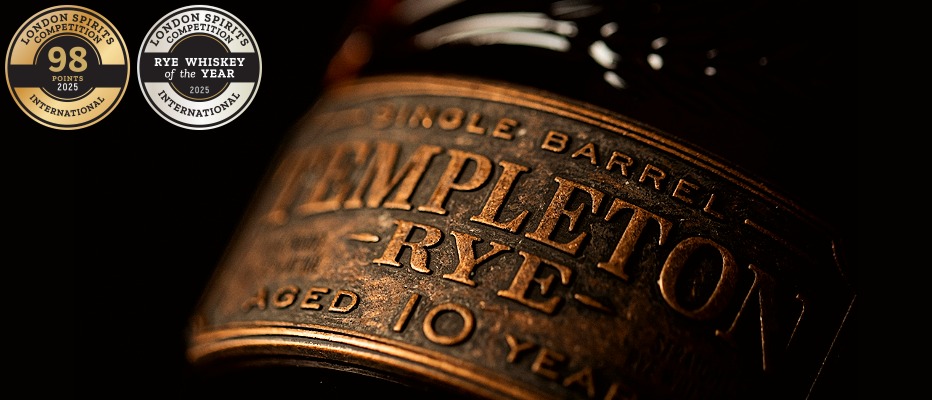 Templeton Rye Whiskey Single Barrel 10yr