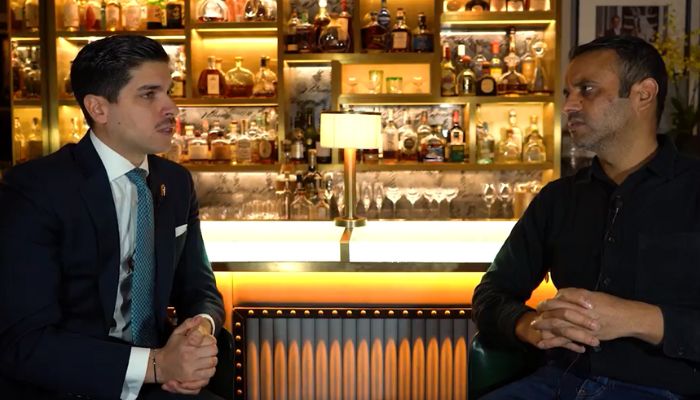 Federico Pavan, the Director of Mixology at the Donovan Bar with Sid Patel, CEO of Beverage Trade Network