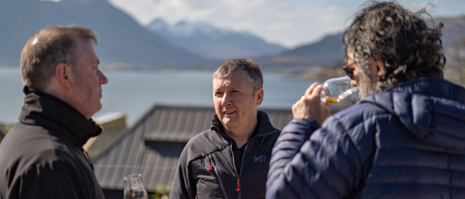 Alasdair Day with co-founder Bill Dobbie