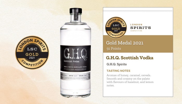 G.H.Q. Scottish Vodka