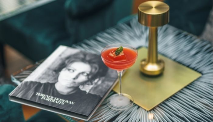 Sophia Loren – a rosy-hued cocktail