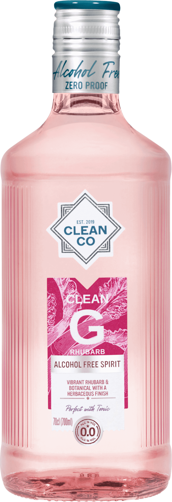CleanCo Clean G Rhubarb Alcohol Free Spirit from United Kingdom ...