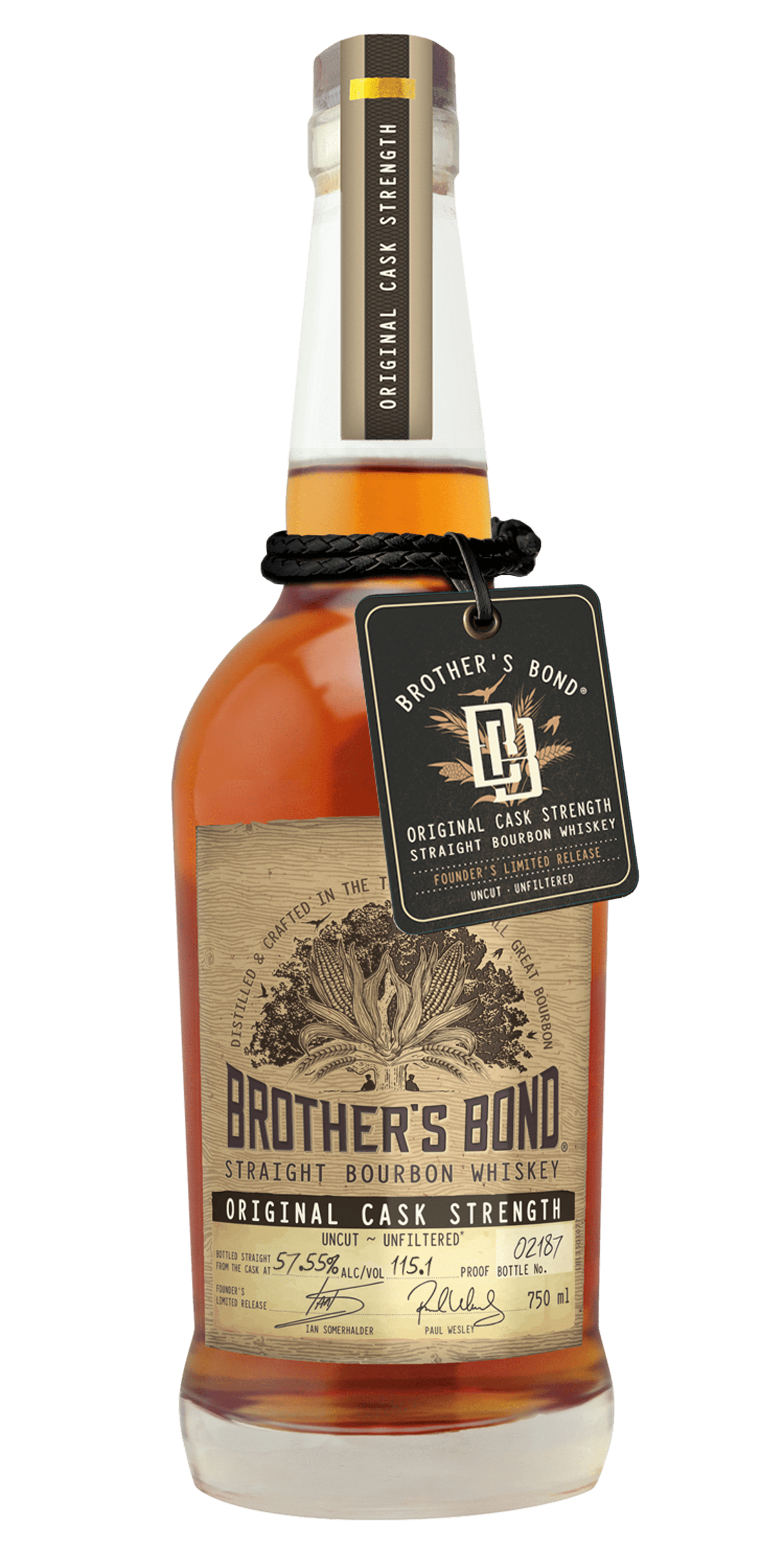 Brother's Bond Original Cask Strength Straight Bourbon Whiskey from