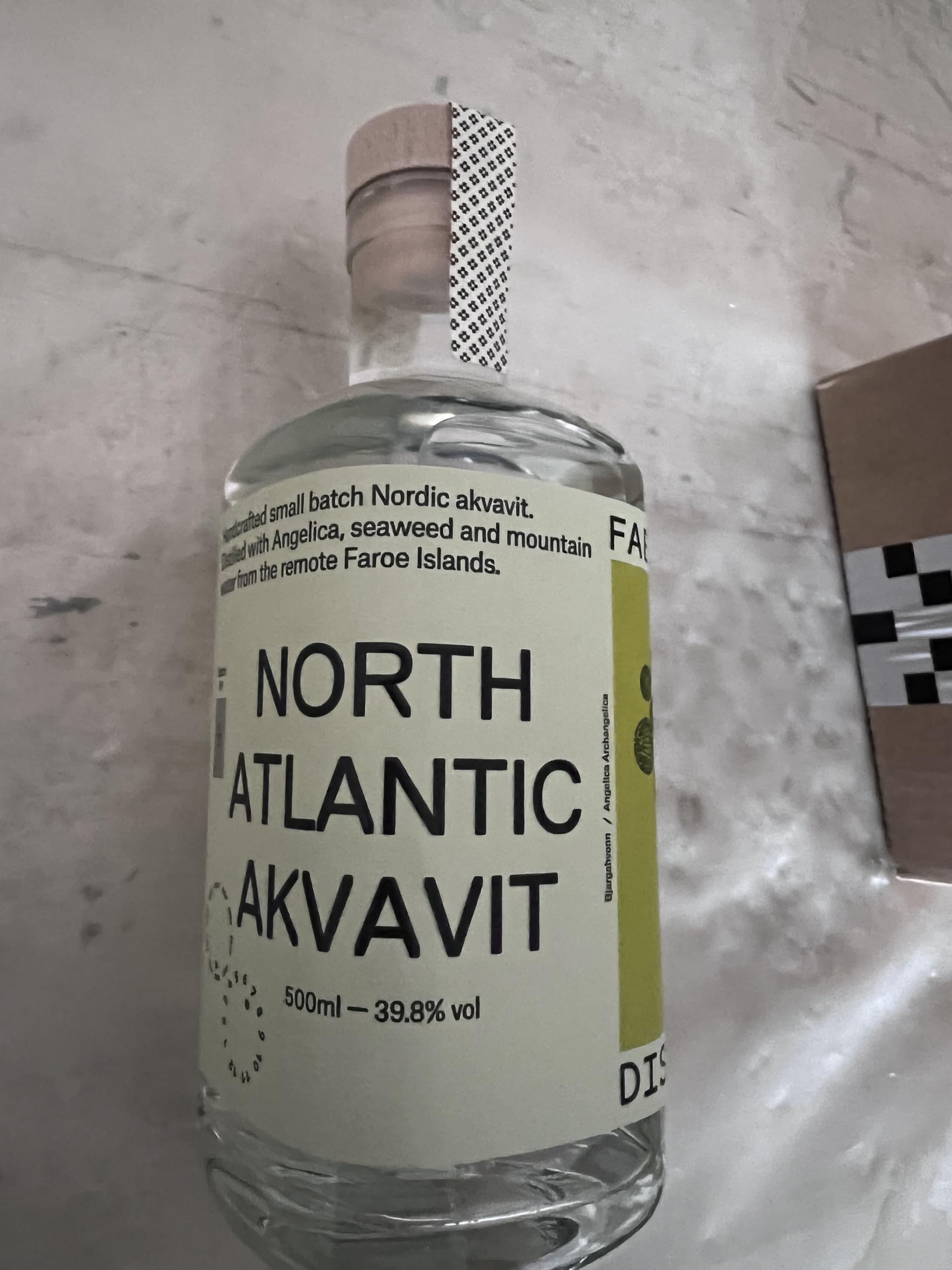 North Atlantic Akvavit from Faroe Islands - Winner of Silver medal at ...
