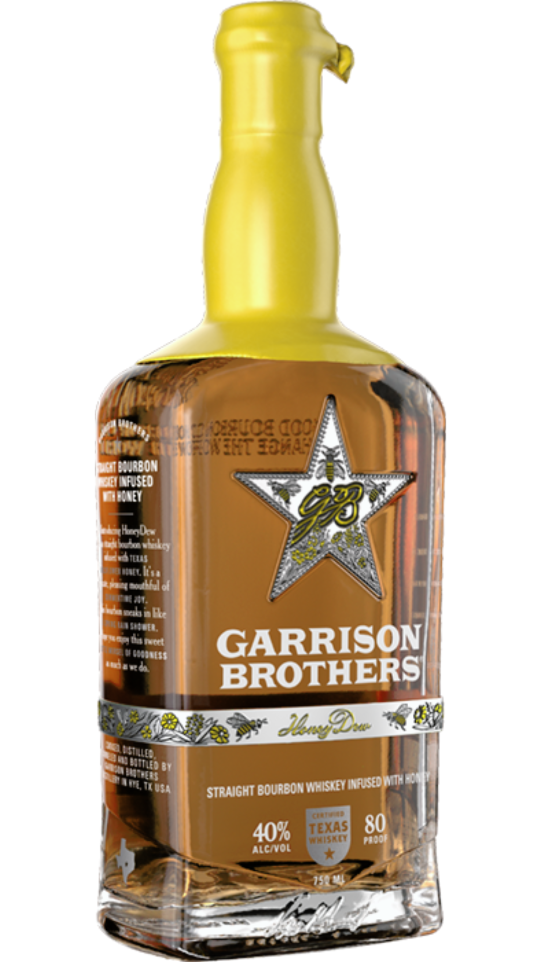 Garrison Brothers HoneyDew Straight Bourbon Whiskey Infused With