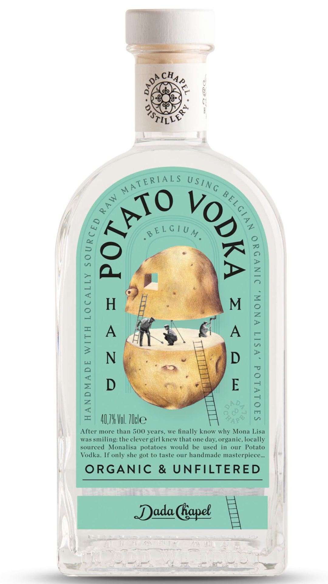 ダダチャペル　ウイスキー　Reader’s High DADA CHAPEL Dada Chapel - Potato Vodka from Belgium - Winner of Silver