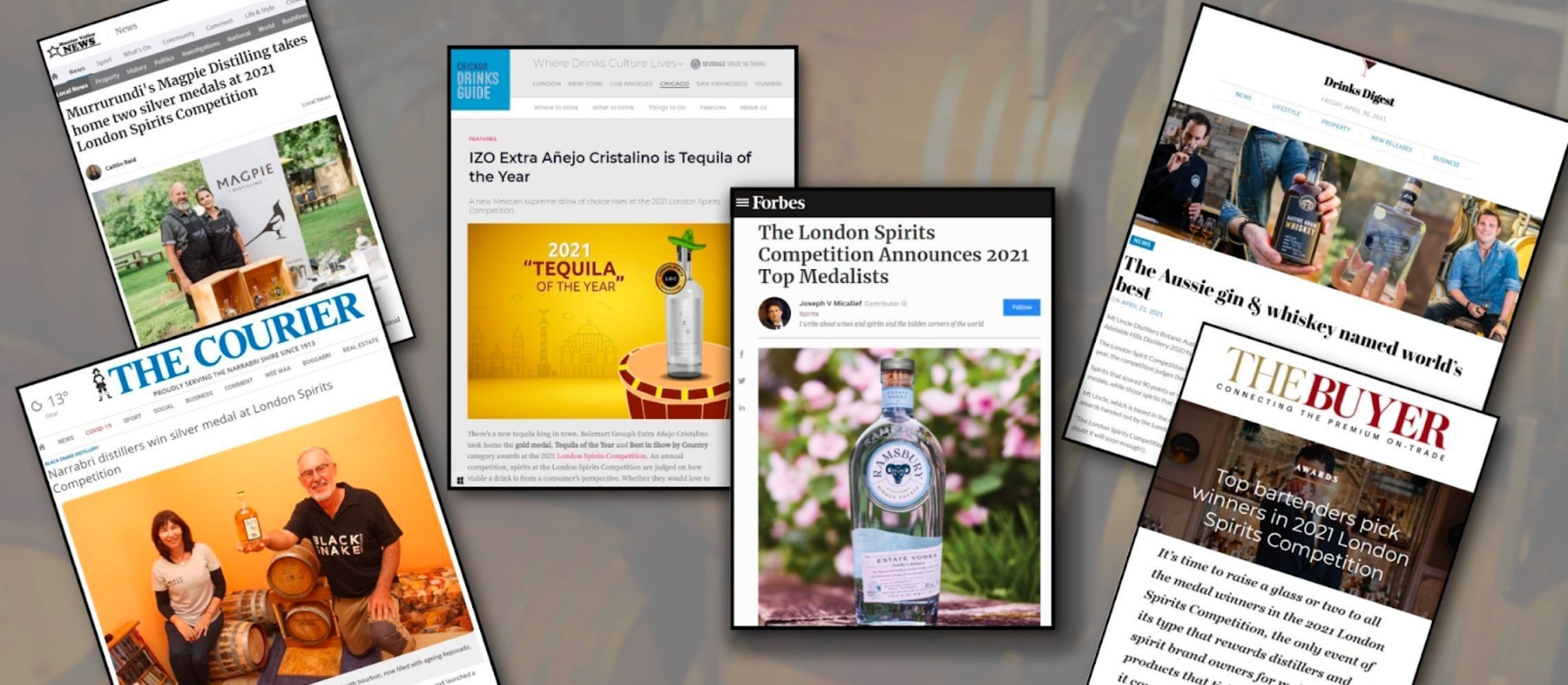 Photo for: Winning Impact of London Spirits Competition