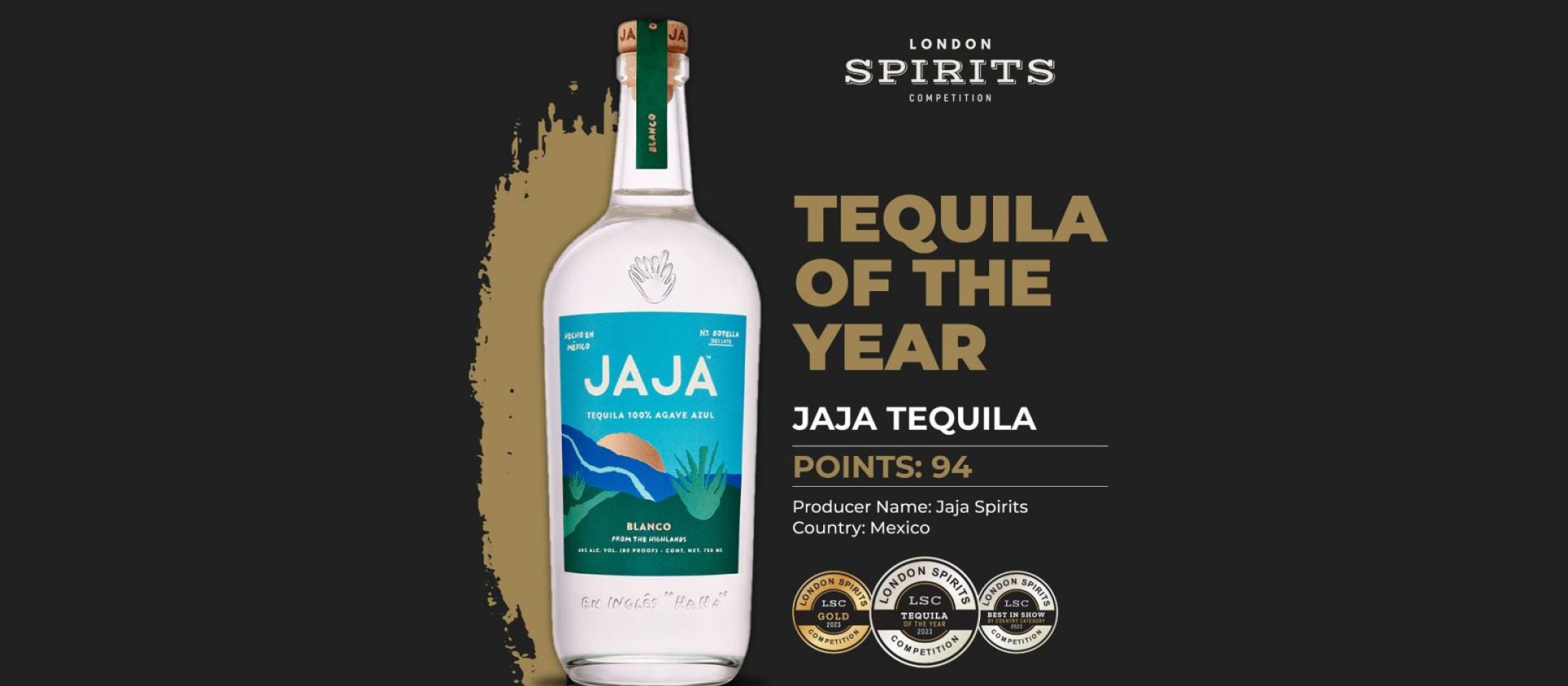 Photo for: This is The World's Best Tequila, According 2023 London Spirits Competition