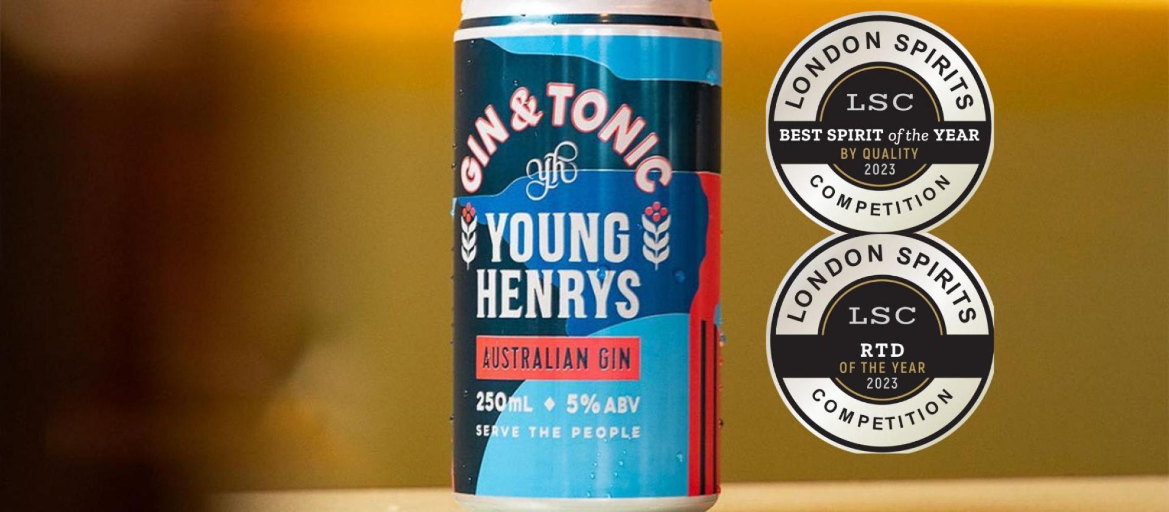 Photo for: Australian Gin & Tonic RTD Surprises By Winning The Best Quality at 2023 London Spirits Competition.