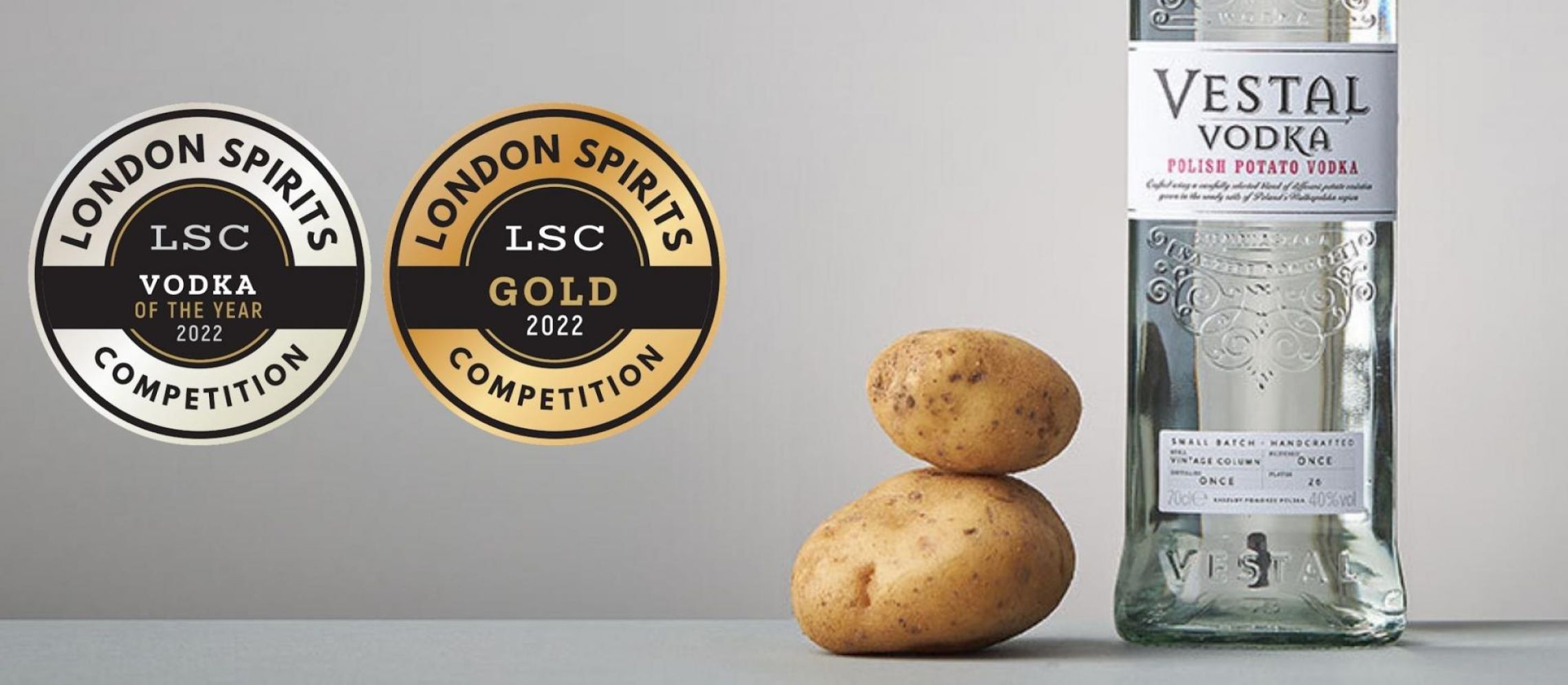 Photo for: Poland’s Vestal Vodka Wins The Best Vodka Of The Year Award