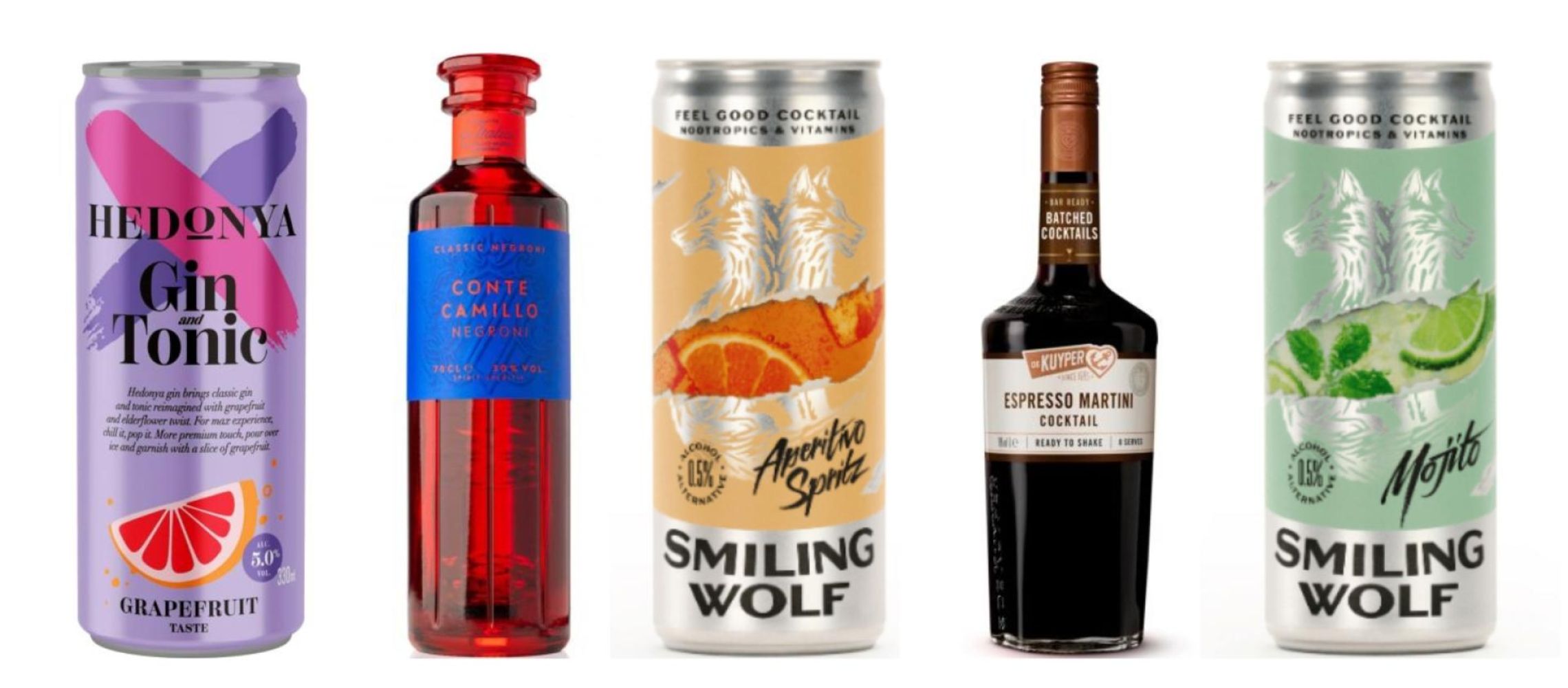 Photo for: Top 10 Winning RTDs at the London Spirits Competition 2026