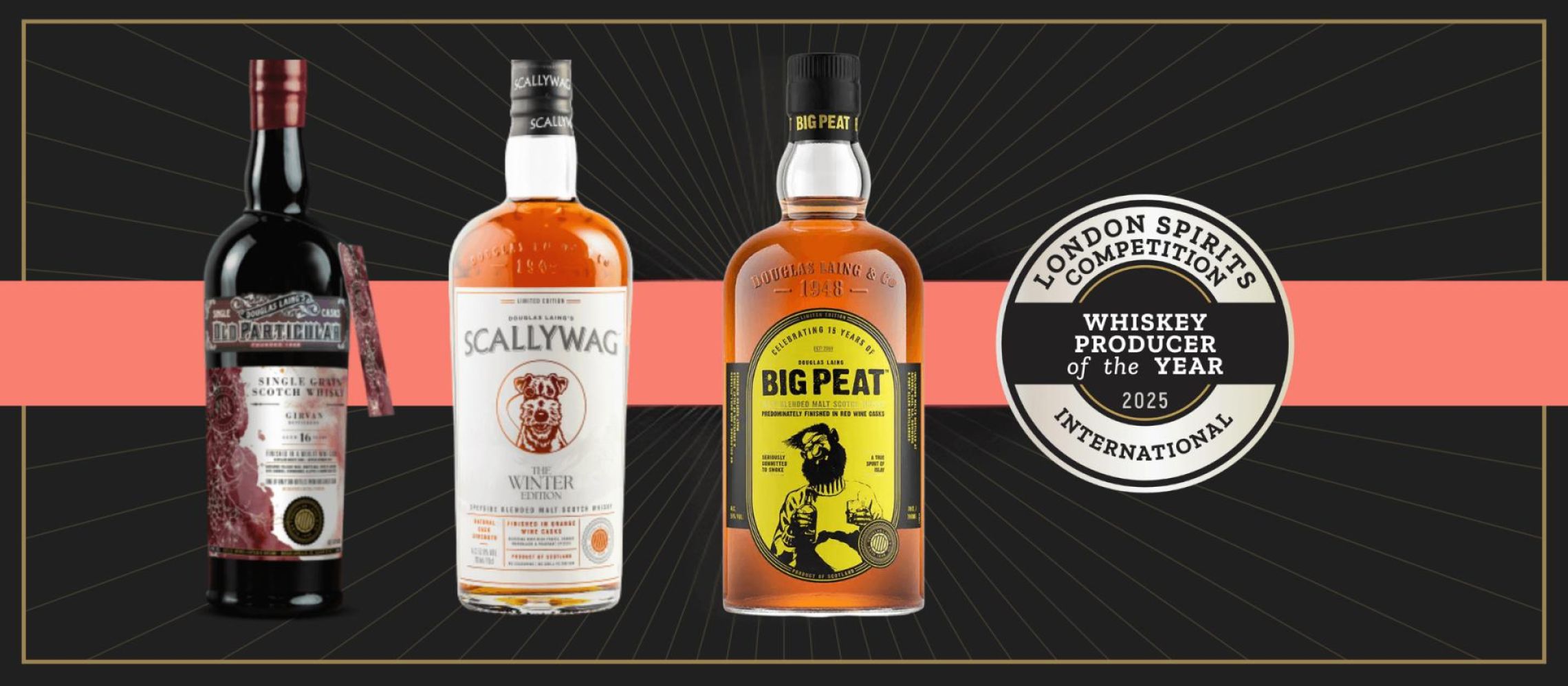 Photo for: Douglas Laing & Co. Wins 'Whisky Producer of the Year' at the 2025 London Spirits Competition