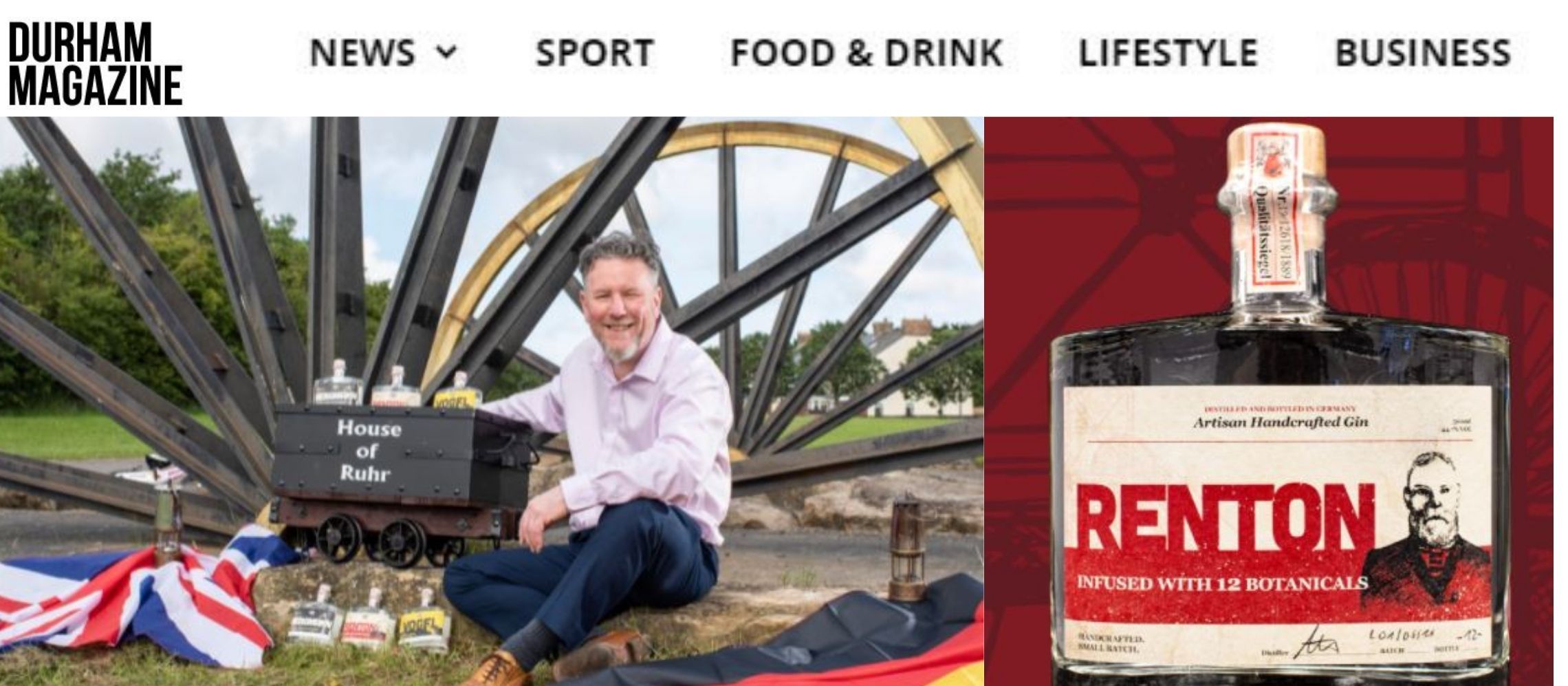 Photo for: House of Ruhr Wins Silver Medal at London Spirits Competition via Durham Magazine PR