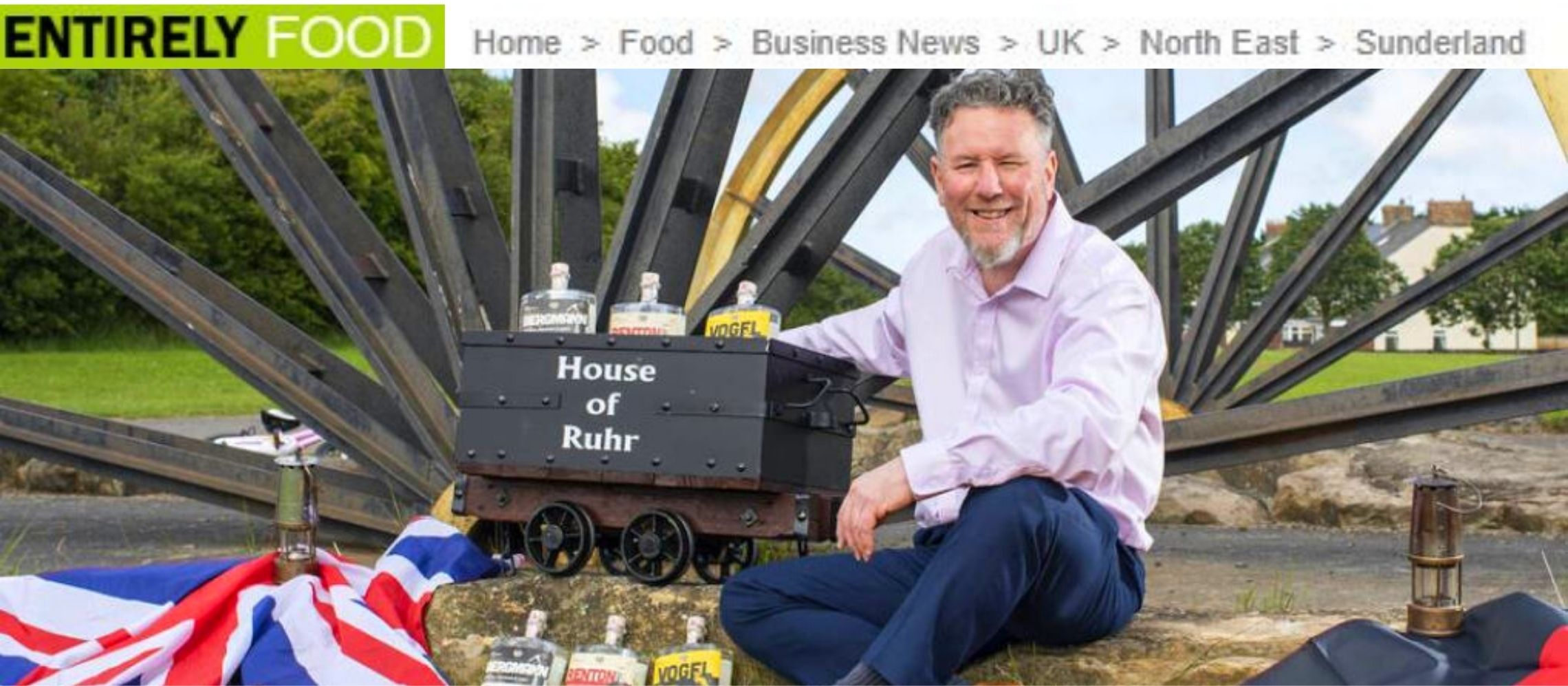 Photo for: Bryn the Gin Wins Spirit Awards via Entirely Media 