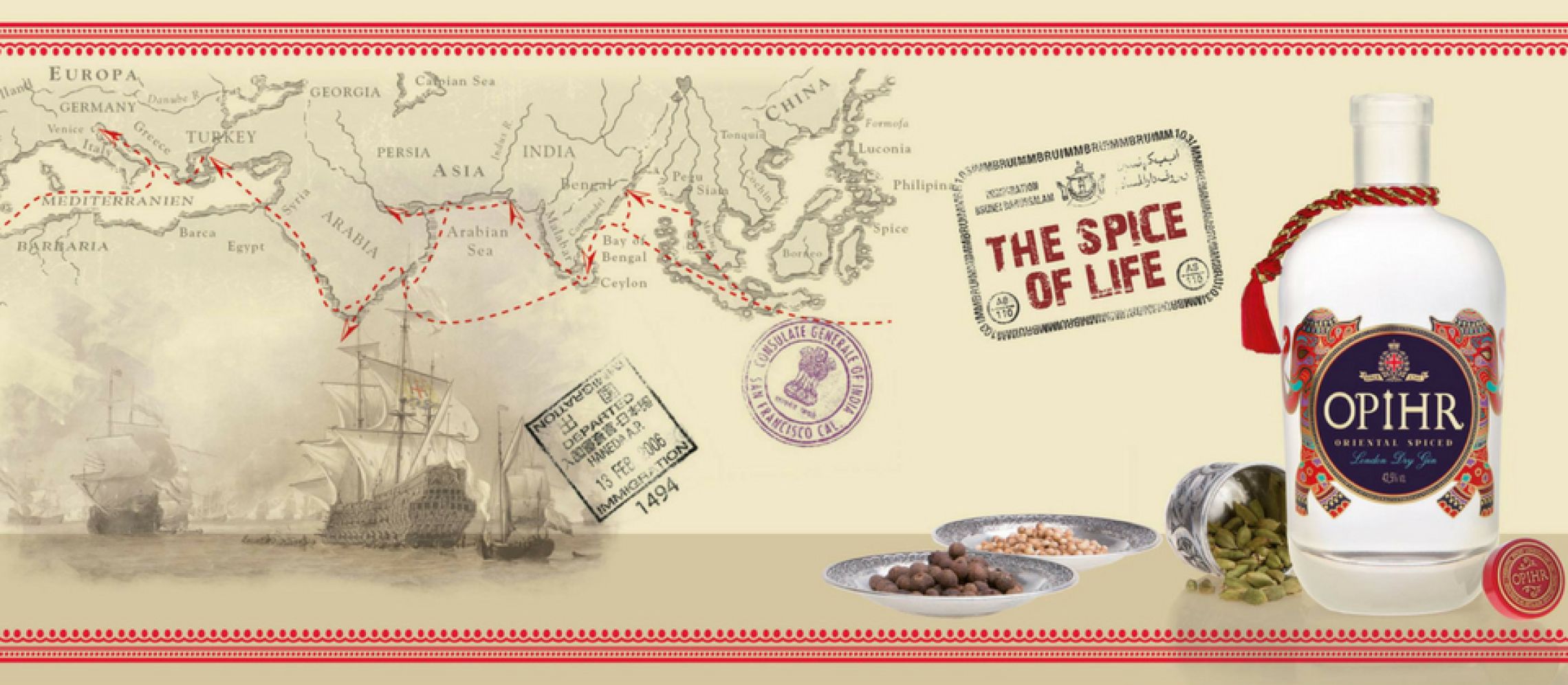 Photo for: Opihr Oriental Gin- Discover Exotic Intensity from London