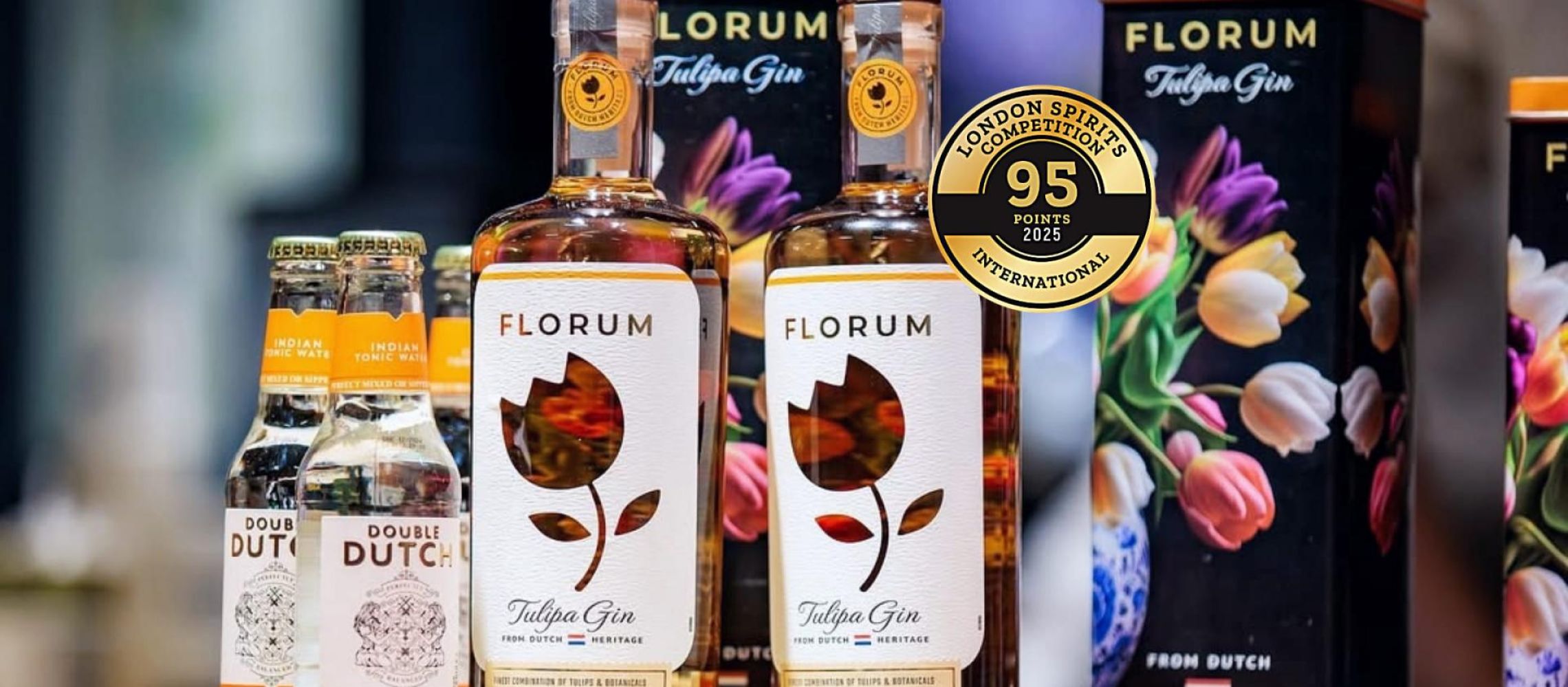 Photo for: Florum Tulipa Gin: A Unique Floral Gin from the Heart of Holland