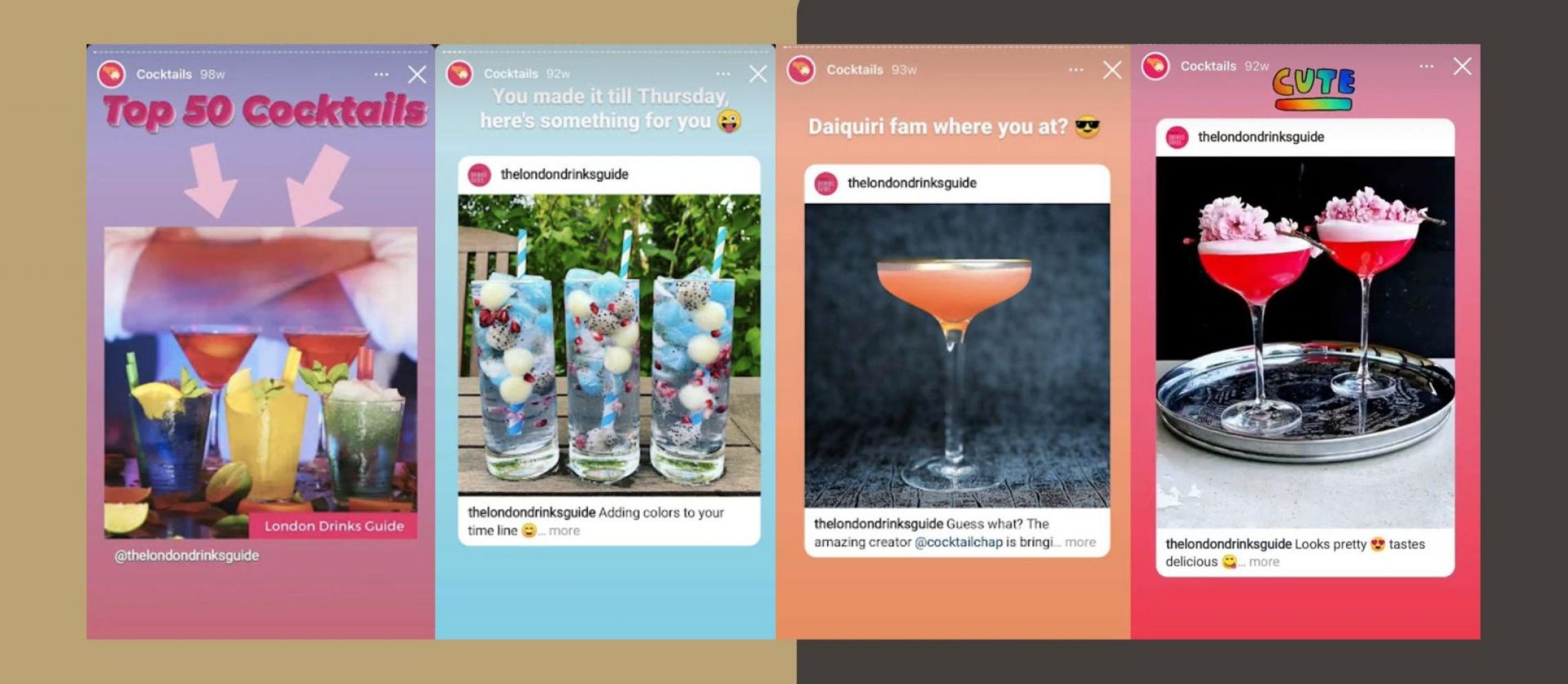 Photo for: London Drinks Guides Kick Starts London Spirits Competition Cocktail Recipes