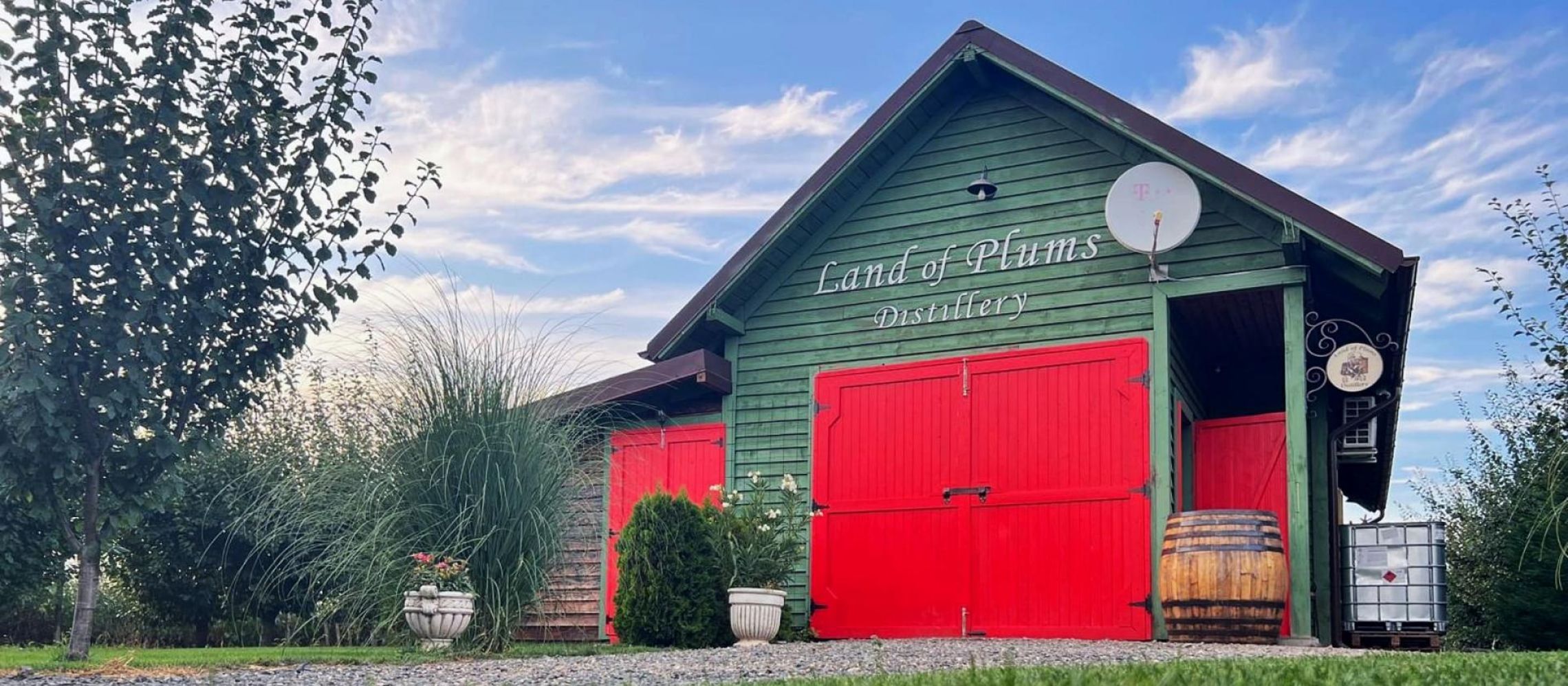 Photo for: Land of Plums Distillery Gives Plum Spirits a Bold New Identity