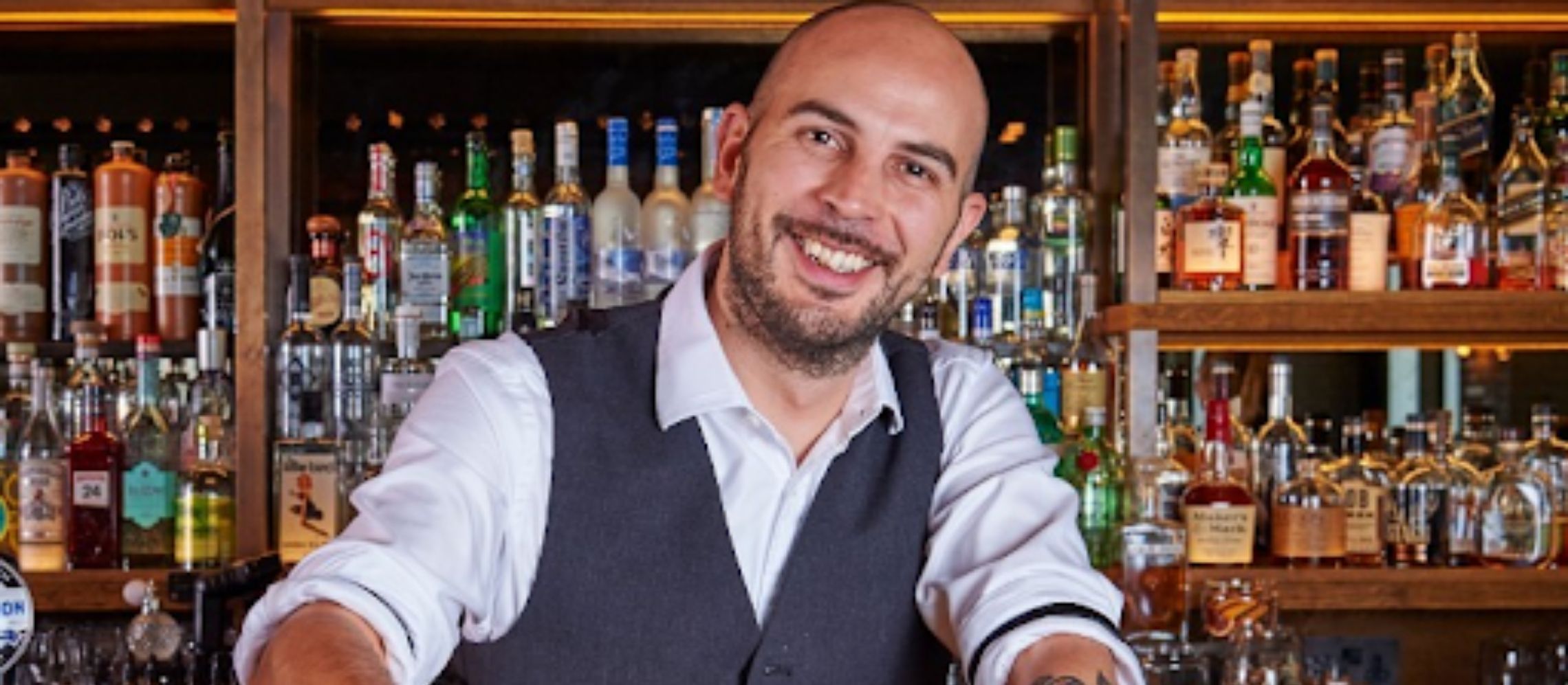Photo for: Professional storyteller, bartender Giacomo Falcicchio, Daisy Green, Head Bartender, Bartending