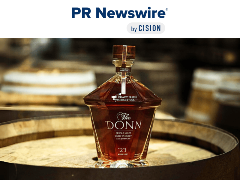 Photo for: Craft Irish Whiskey's The Donn Named Best Single Malt In The World 2026 at the London Spirits Competition