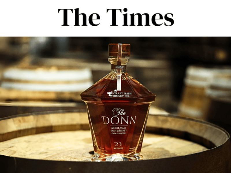 Photo for: Craft Irish Whiskey's The Donn Named Best Single Malt In The World 2026 at the London Spirits Competition