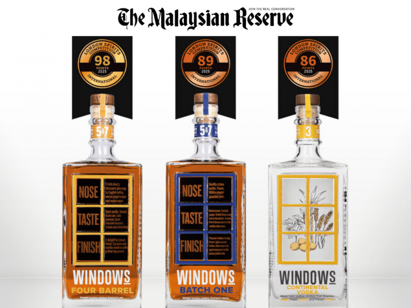 Photo for: Windows Distillery Enters Its First Competition–And Stuns the Industry with Scores of 98, 89, and 86
