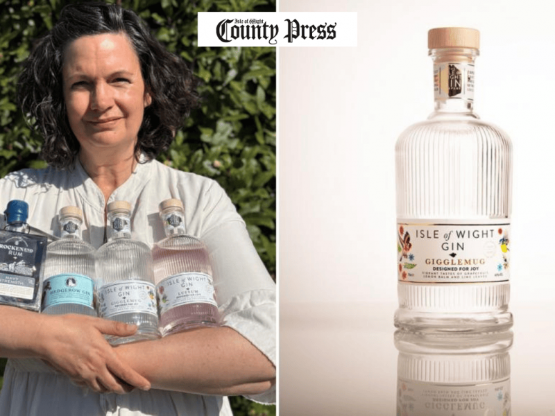 Photo for: Isle of Wight Gin Company wins awards at London Spirits Competition