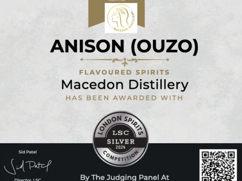 Photo for:  Anison wins silver in the 2024 London Spirits Competition.