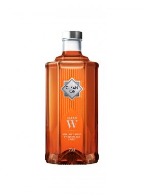 Logo for: CleanCo Clean W non-alcoholic Whiskey alternative