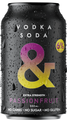 Logo for: Vodka Soda & Passionfruit