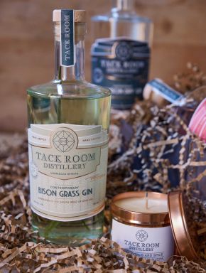 Logo for: Tack room Distillery Bison Grass Gin