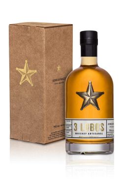 Logo for: 3 Lobos Whiskey Artesanal