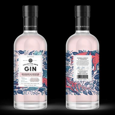 Logo for: Collective Arts Rhubarb & Hibiscus Flavoured Gin