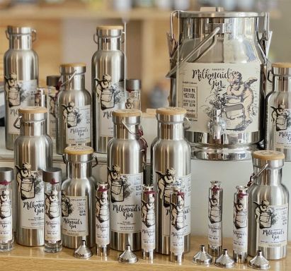 Logo for: Milkmaid's Distilled Dry Gin