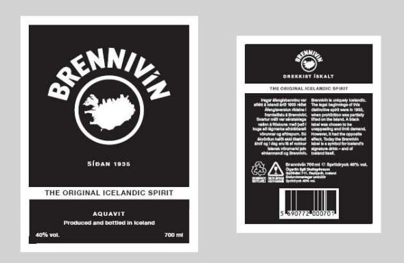 Logo for: Brennivin
