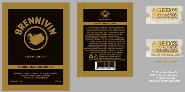 Logo for: Brennivin Pastry Edition