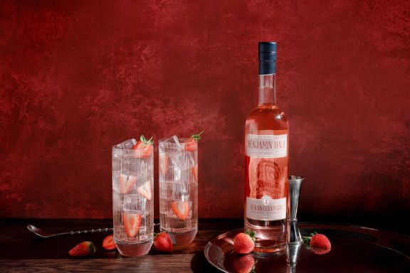 Logo for: Benjamin Hall Strawberry Gin