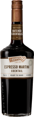 Logo for: De Kuyper Batched Espresso Martini Cocktail (on-trade only)