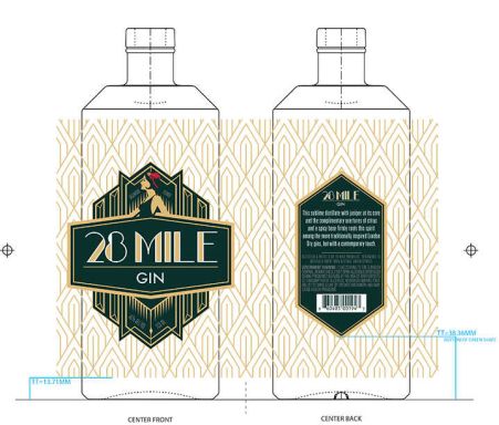 Logo for: 28 Mile Gin