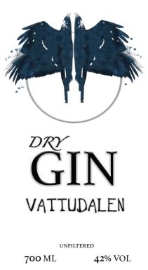 Logo for: Vattudalen Dry Gin