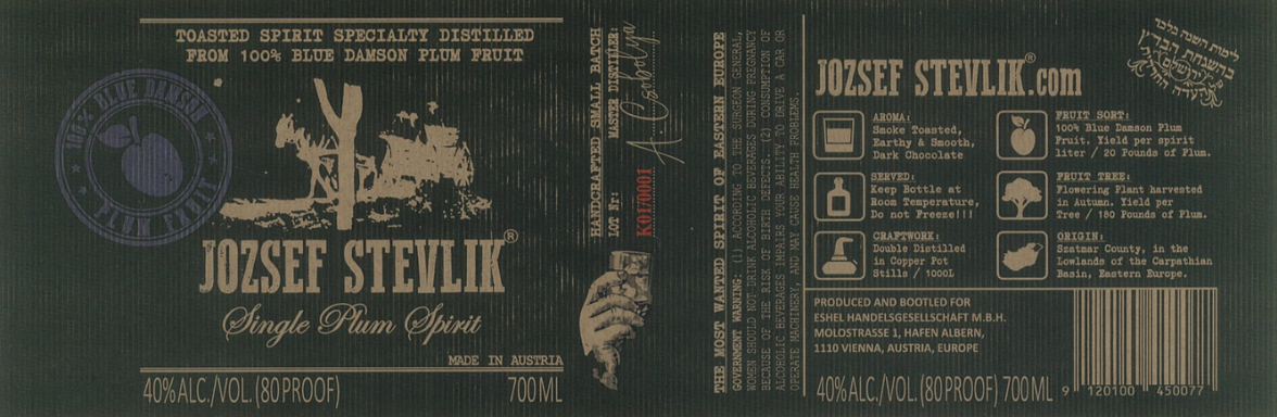 Logo for: Jozsef Stevlik (Toasted Single Plum Spirit)