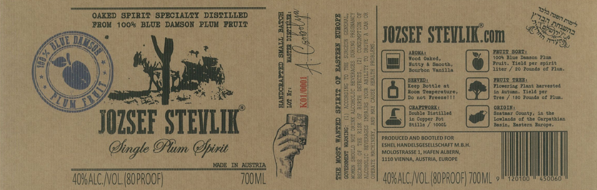 Logo for: Jozsef Stevlik (Oaked Single Plum Spirit)