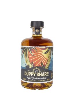 Logo for: The Duppy Share Golden Caribbean Rum 